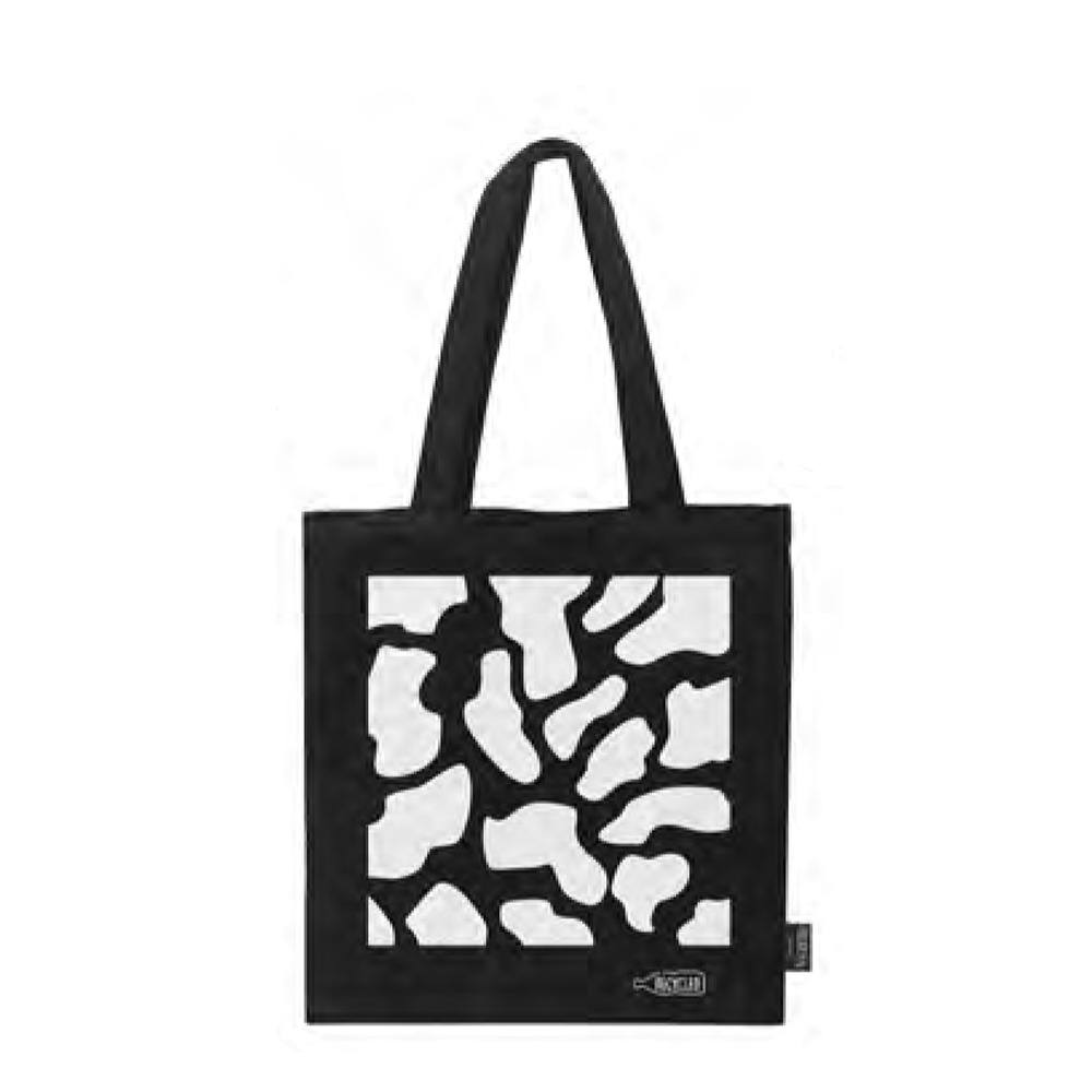 Shausa Maria Aroya Borsa Tela Riciclata Nero