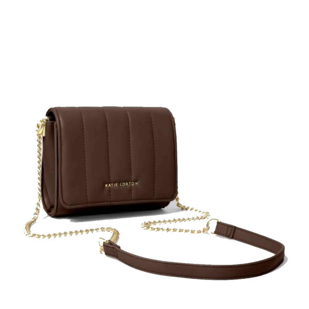 katie-loxton-borsa-kendra-quilted-mini-crossbody-dark-chocolate Katie Loxton Borsa Kendra Quilted Mini Crossbody Dark Chocolate