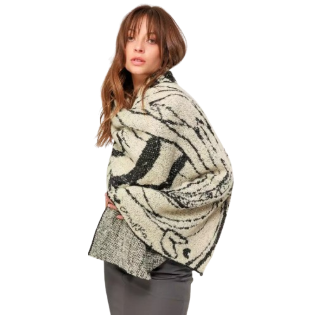 anekke anekke sciarpa donna - foto 1 Sciarpa donna ANEKKE in morbida stoffa, toni caldi e pattern decorativo