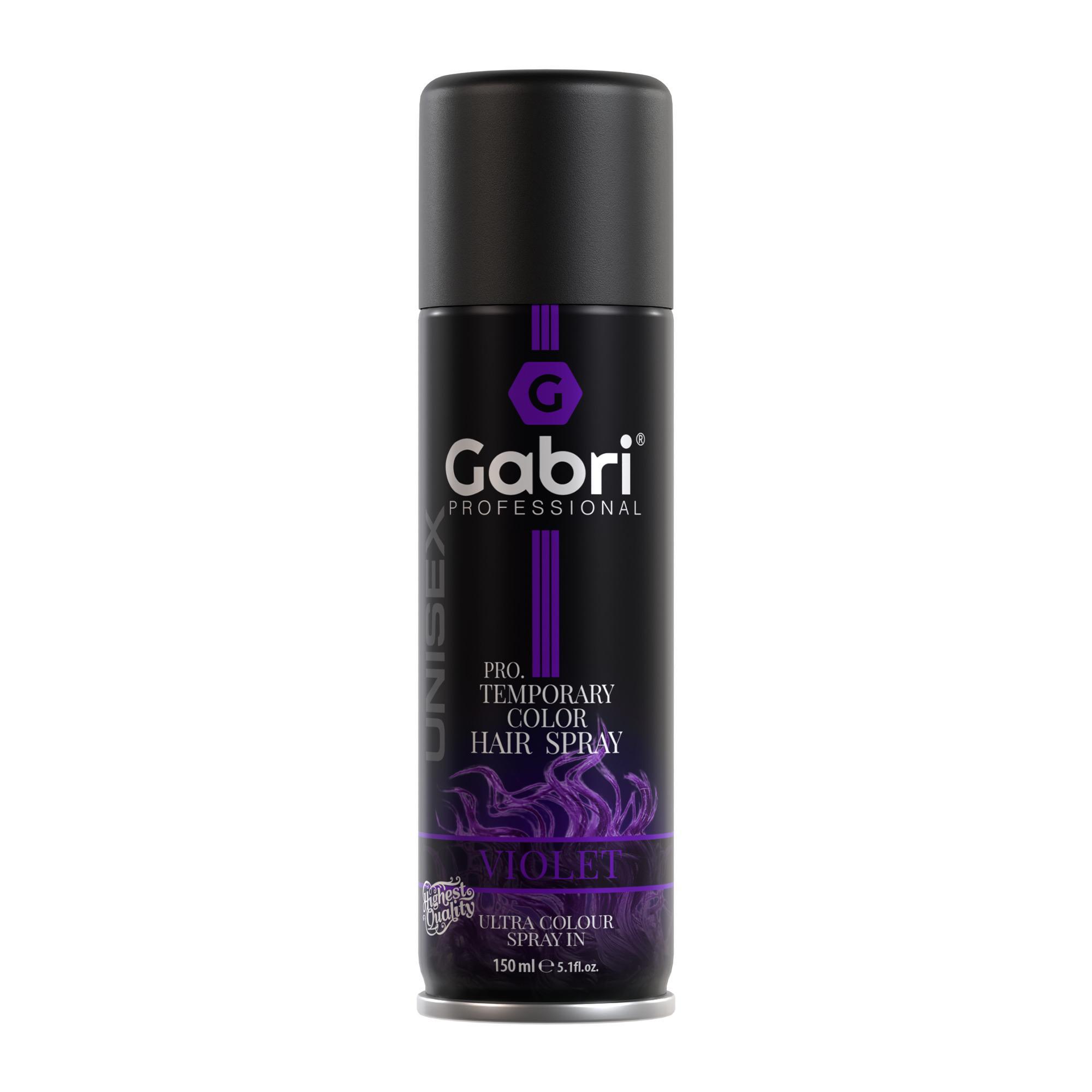 gabri-spray-colorante-pro-temporary-viola-150ml Gabri Spray Colorante Pro Temporary Viola 150ml
