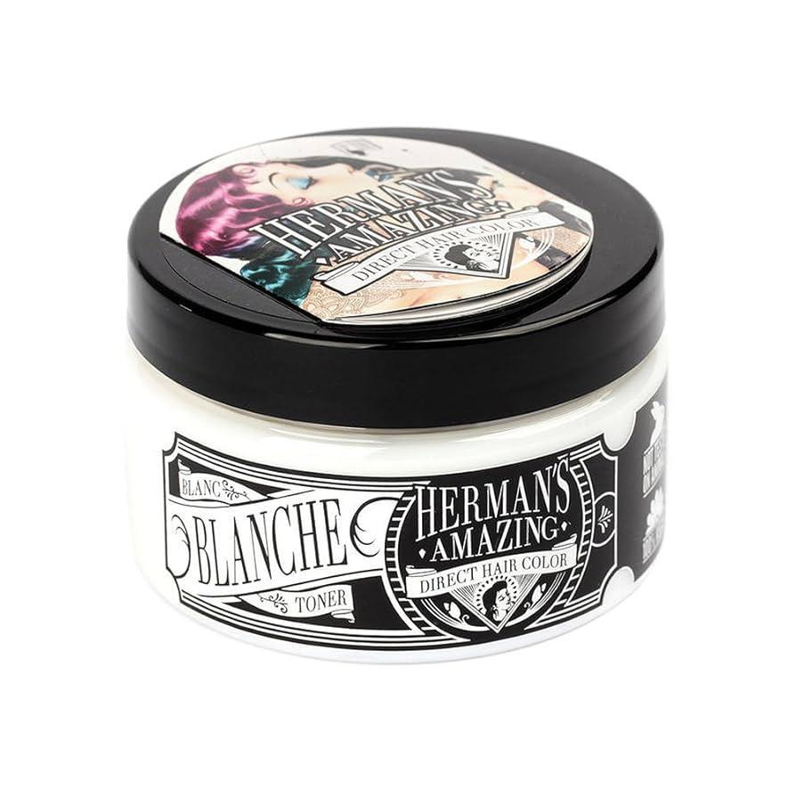 Barattolo tintura capelli HERMAN'S Blanche 115ml con coperchio nero