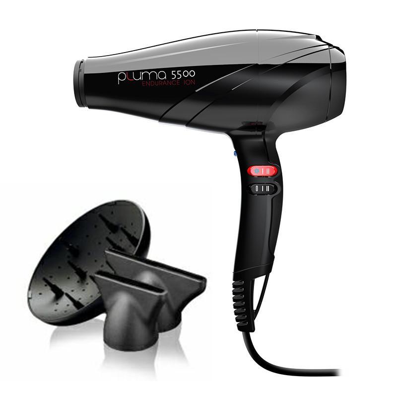 Phon nero Pluma 5500 con diffusore e concentratore inclusi
