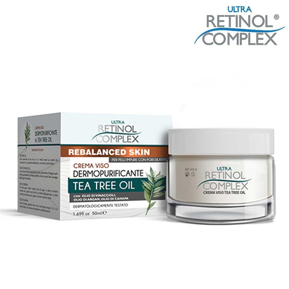 retinol-complex-crema-viso-dermopurificante-tea-tree-oil-50ml Retinol Complex Crema Viso Dermopurificante Tea Tree Oil 50ML