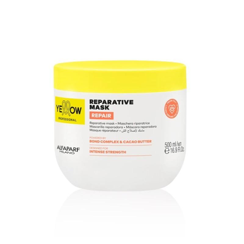 alfaparf-yellow-repair-reparative-mask-500ml-pf027295 Alfaparf Yellow Repair Reparative Mask 500ML PF027295