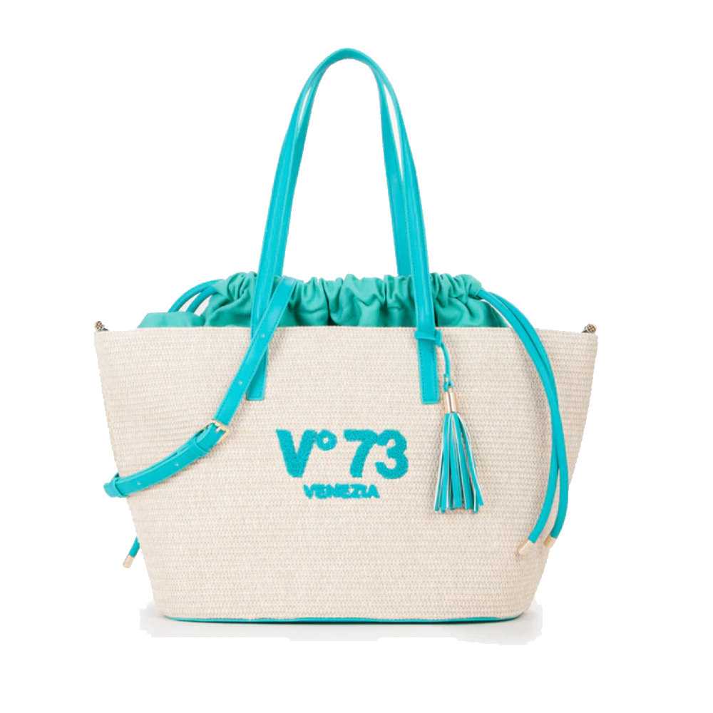 vu00b073-borsa-sintetica-donna-inge-offwhite/smeraldo Vu00b073 BORSA SINTETICA DONNA INGE OFFWHITE/SMERALDO