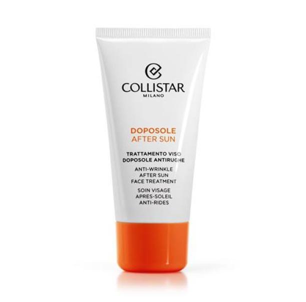 Collistar doposole viso - tubo bianco con tappo arancione
