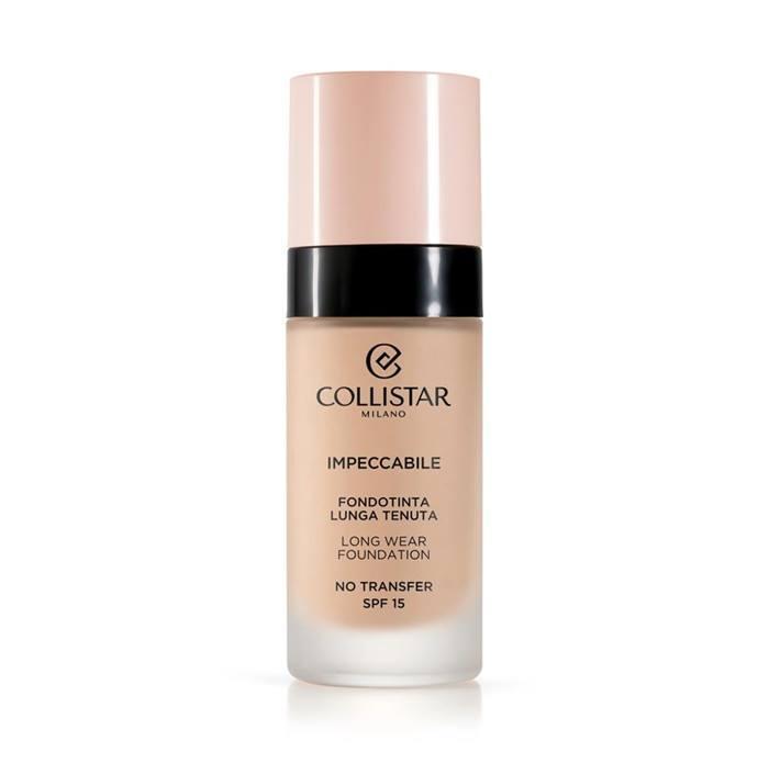 collistar collistar f.tinta impe-bile lt.2r - foto 1 Fondotinta liquido Collistar Impeccabile, bottiglia trasparente con tappo beige, SPF 30