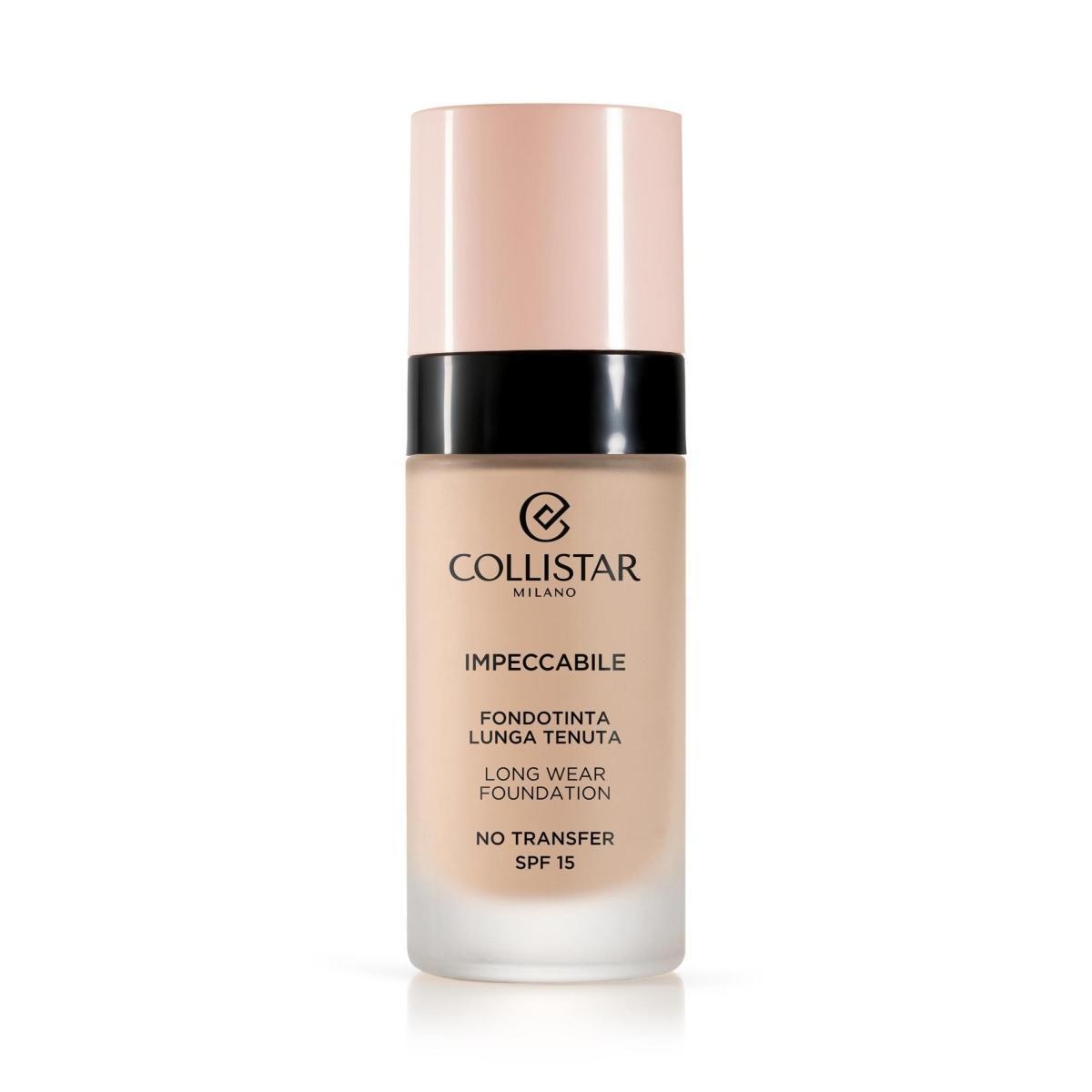 collistar collistar f.tinta impe-bile lt.2n - foto 1 Fondotinta Collistar Impeccabile light 2 SPF20 in bottiglia con pump