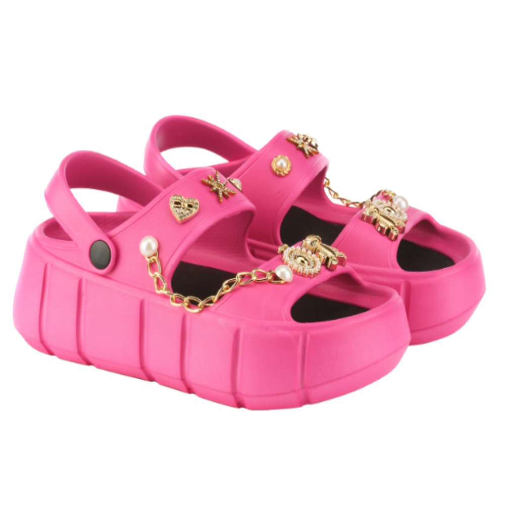anekke anekke ballerine rosa nâ°38 40383-983 - foto 1 Ballerine rosa ANEKKE numero 38 con plateau in gomma e cinturini regolabili dorati
