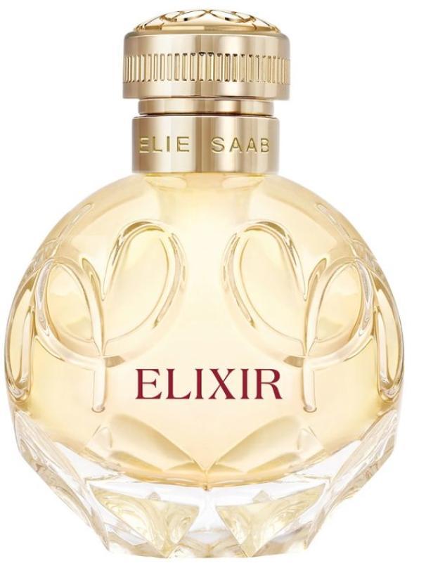 elie saab e.d.p.elie saab elixir 100 ml - foto 1 Elie Saab Elixir, flacone profumo EDP 100ml, tappo dorato e cristallo trasparente