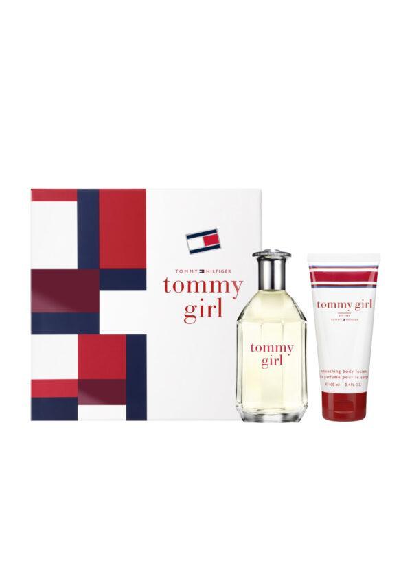 Set Tommy Hilfiger Girl: confezione con flacone 100ml e due flaconi aggiuntivi