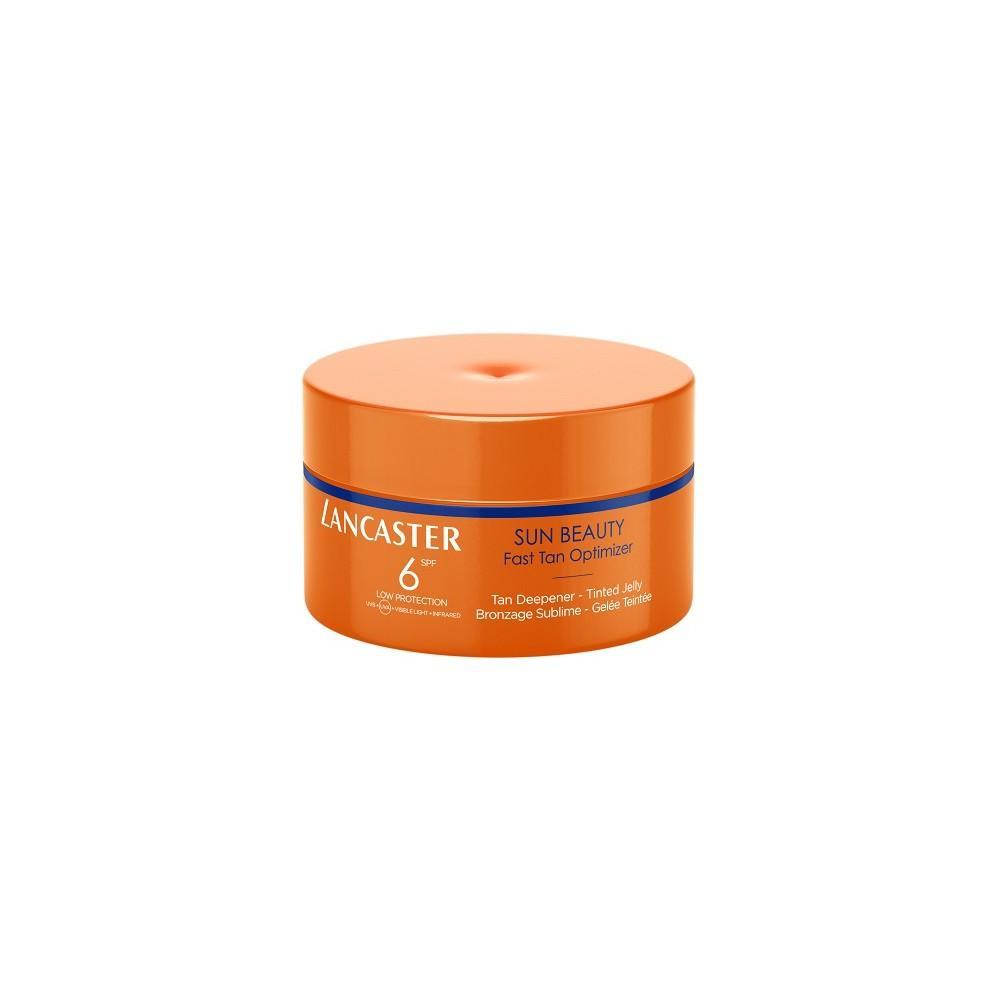 Barattolo di crema solare Lancaster Sun Tan Deep SPF 6, colore arancio