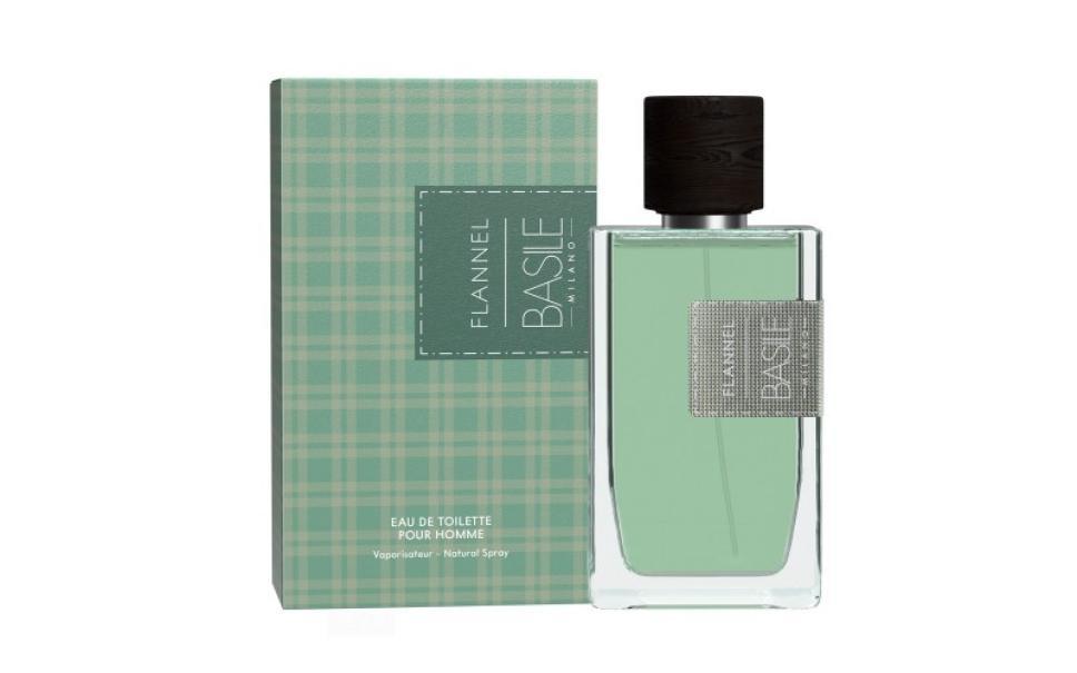 basile conf.basile flannel 100ml+bs - foto 1 Confezione regalo Basile Flannel 100ml con bottiglia di profumo e scatola
