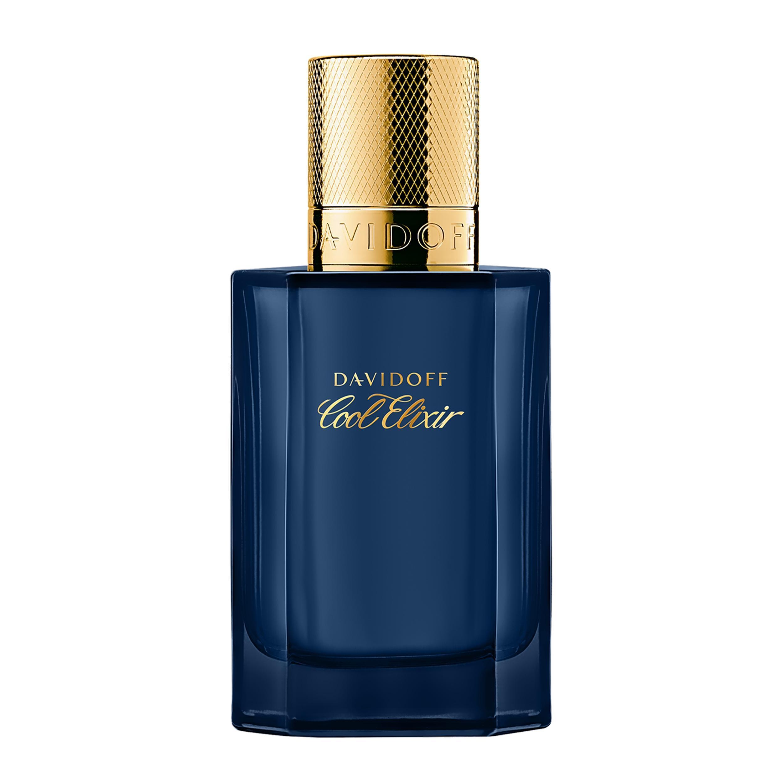 elixir elixir cool water 50 ml - foto 1 Flacone profumo Elixir Cool Water 50 ml, blu scuro con tappo dorato