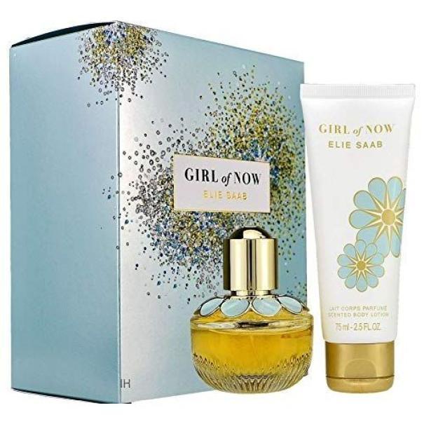 Confezione Elie Saab Girl of Now EDP 30ml con flacone profumo e crema tubo