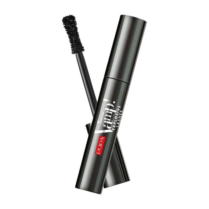 Mascara nero Pupa Vamp Explosive con pennello esteso e flacone