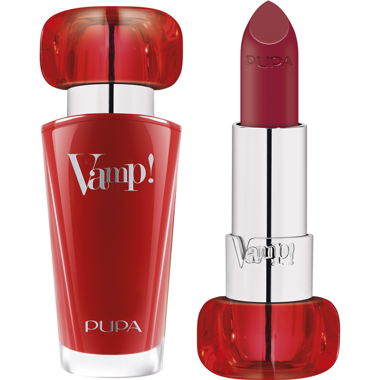 pupa pupa lipstick vamp! 302 - foto 1 Rossetto Vamp! 302: bottiglia e stick con finitura opaca