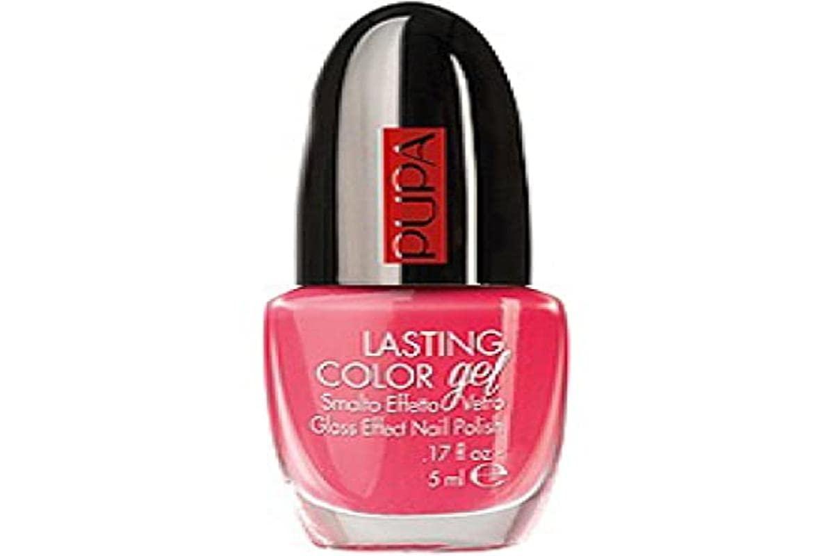pupa pupa smalto effetto gel n.086 - foto 1 PUPA Smalto Effetto Gel N.086 - bottiglia rosa fucsia con tappo nero