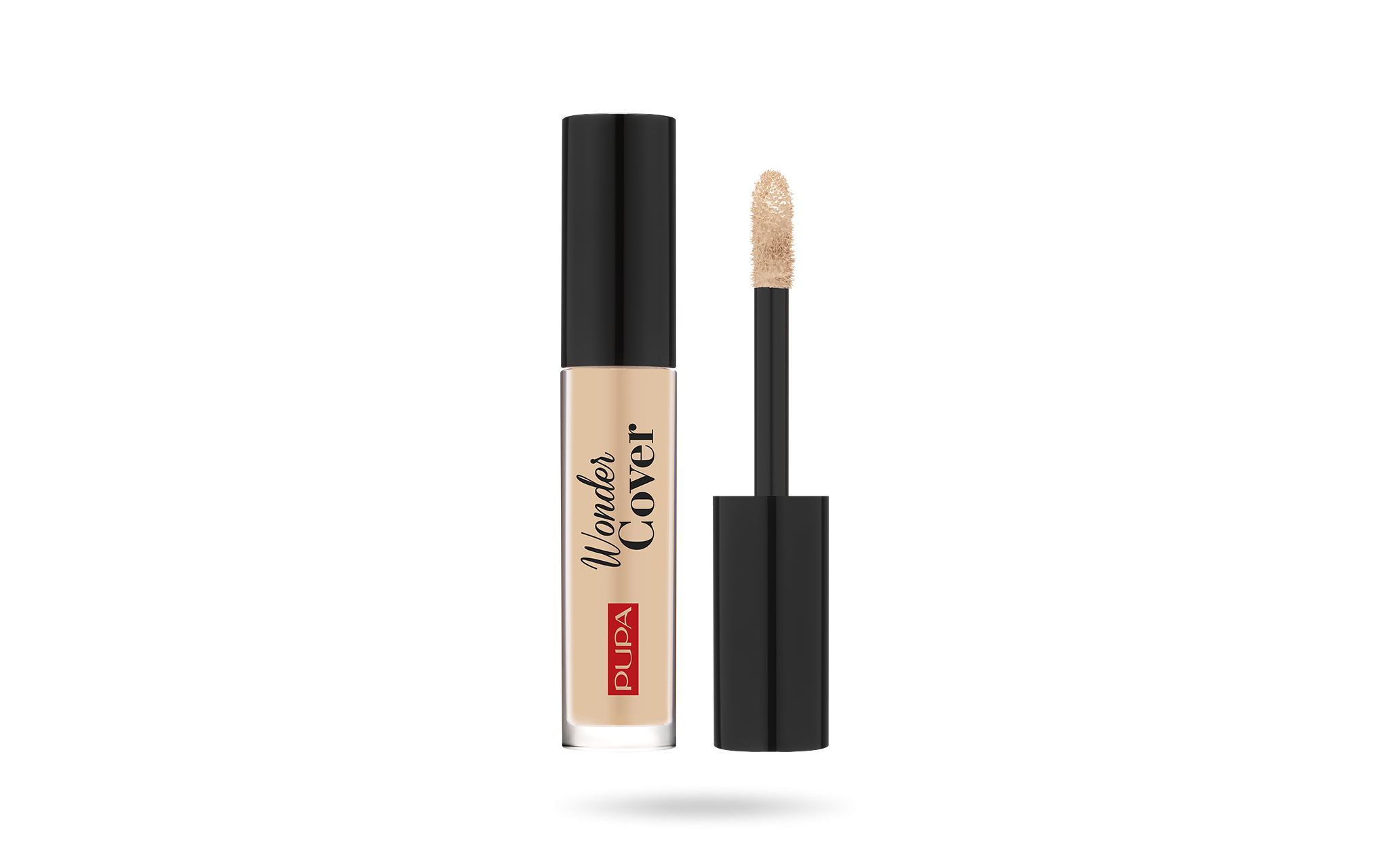PUPA Wonder Cover Concealer tonalità 03, flacone con applicatore a pennello