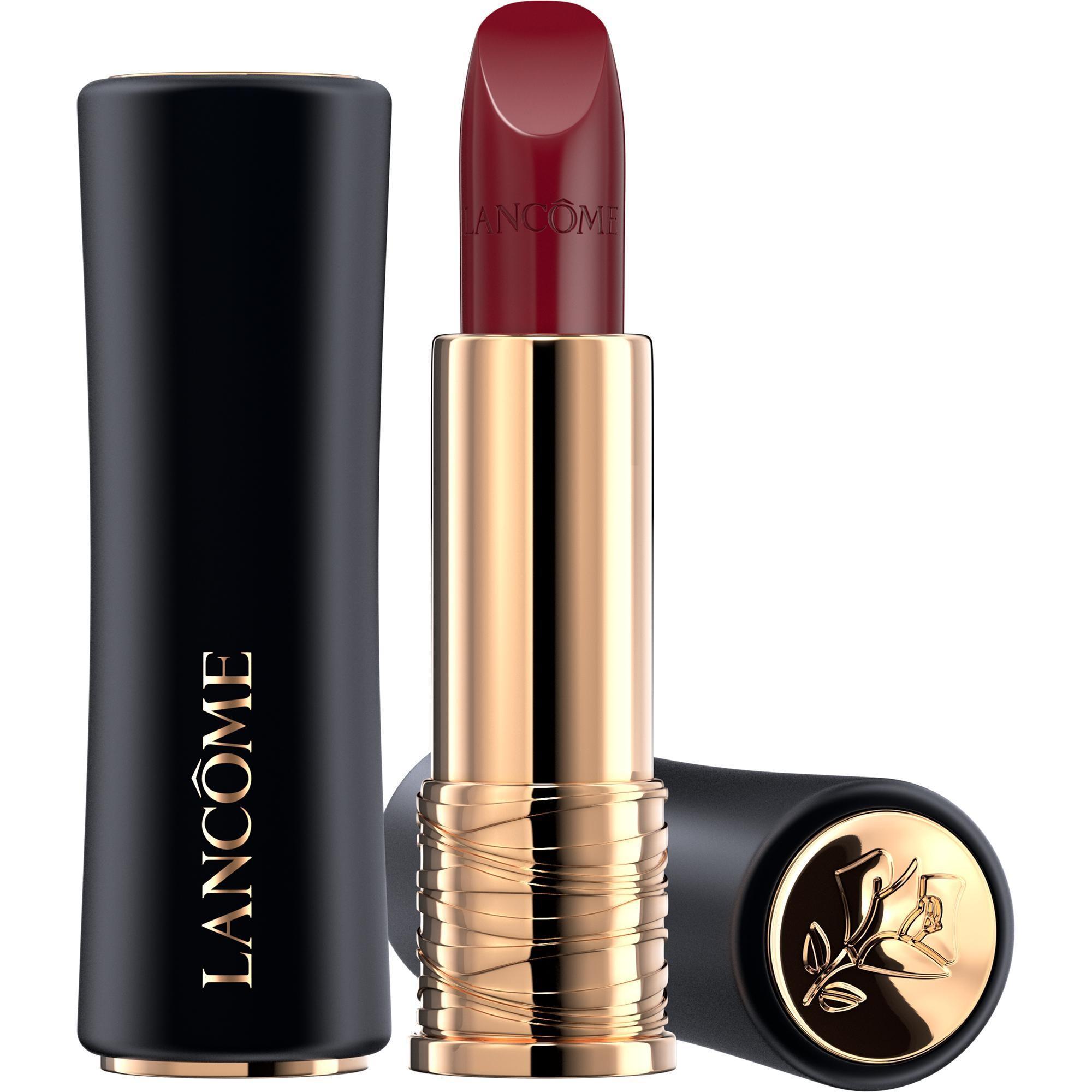 pupa lan.ross.l'abso rouge cream397 - foto 1 Rossetto LANCÔME L'Absolu Rouge Cream 397, tonalità bordeaux, case nero e oro