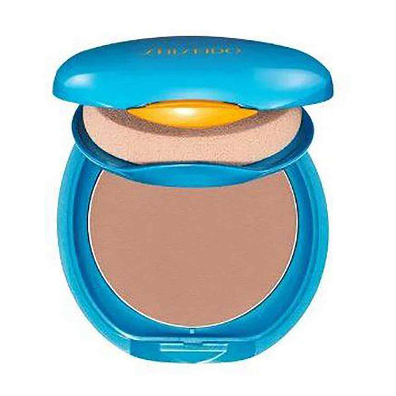shiseido shiseido sun f.t.comp.60 mb spf30 12g - foto 1 Fondotinta compatto Shiseido Sun SPF30, confezione blu con specchio e cuscinetto