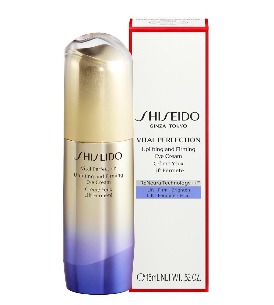 shiseido shis.vital per.up-firm.eye cr.15ml - foto 1 Shiseido Vital Perfection Uplifting and Firming Eye Cream, flacone da 15 ml con confezione