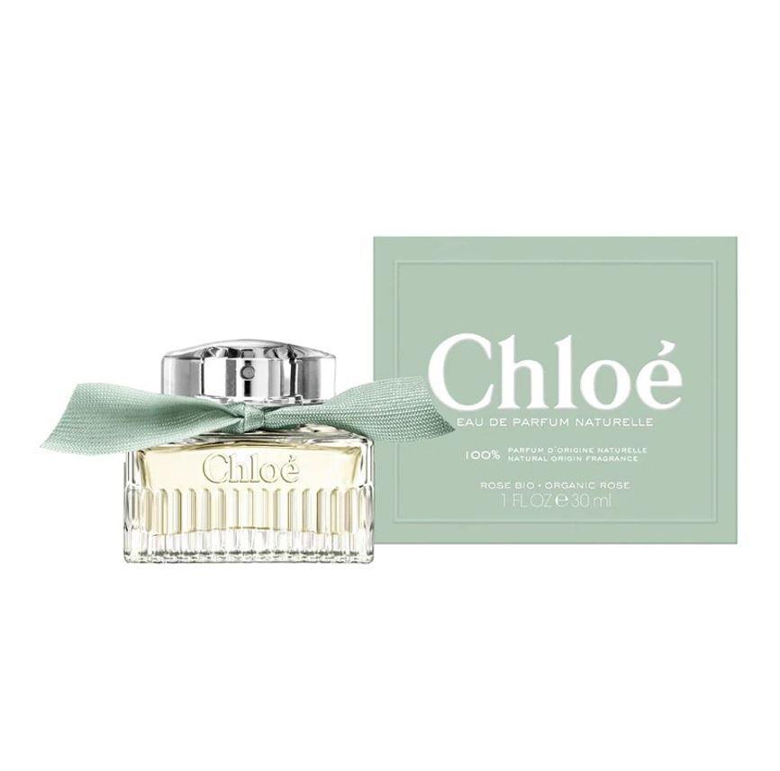 Bottiglia di profumo Chloé Rose Naturelle 30ml con confezione regalo verde