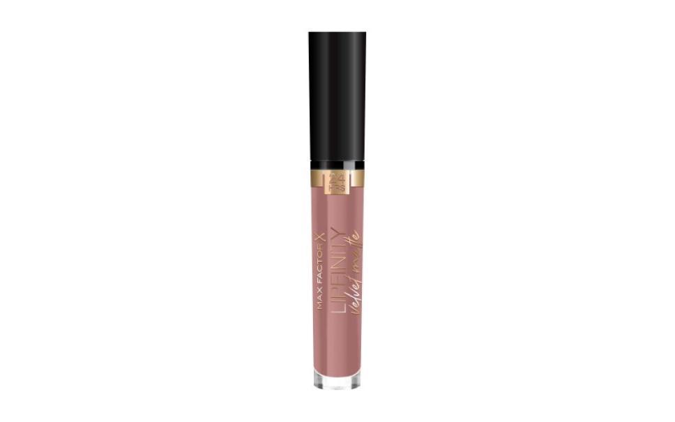 Max Factor liquido opaco per labbra marrone con applicatore bacchetta