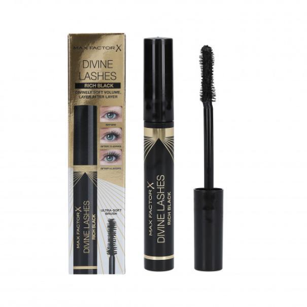 max factor m.factor mascara divine lashes - foto 1 Mascara nero volumizzante Max Factor Divine Lashes con formula professionale