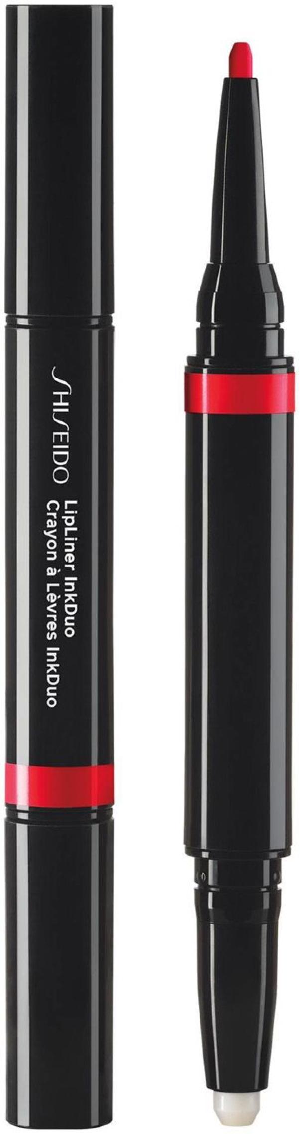 Shiseido Lip Liner Duo 08, due matite labbra nere con anelli rossi