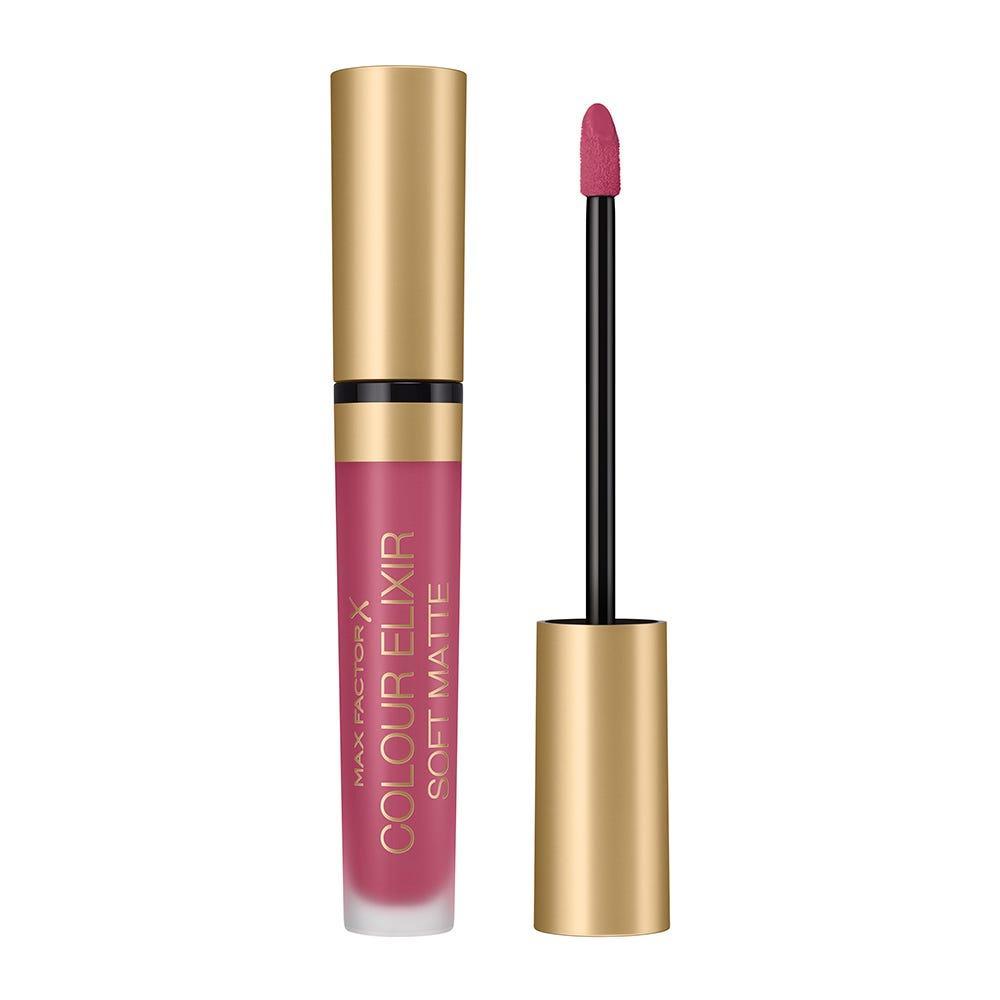 Max Factor Colour Elixir Soft Matte 020 con pennello applicatore e packaging