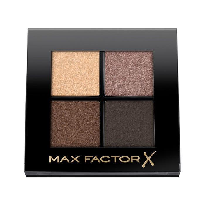 Palette ombretti Max Factor Colour Expert 4 tonalità: beige, marrone chiaro, scuro e scurissimo