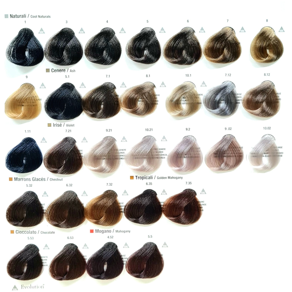 Tinta tono su tono Alfaparf Color Wear vegan da 60ml, nuance 4.66