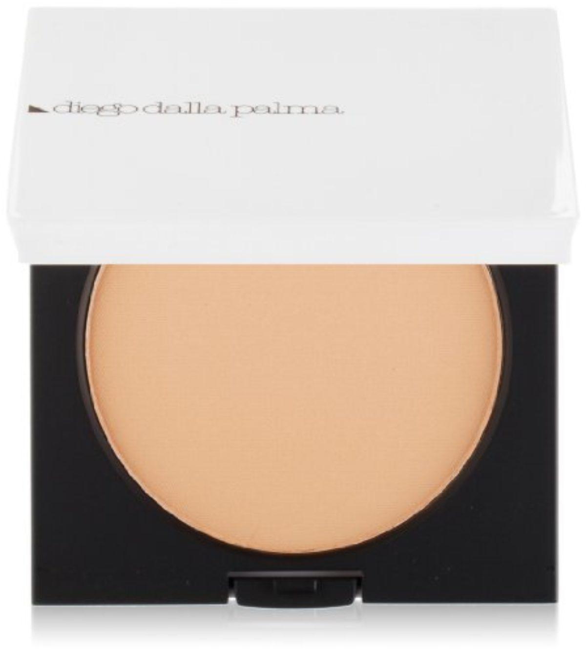 Cipria compatta beige avorio Diego Dalla Palma in packaging nero