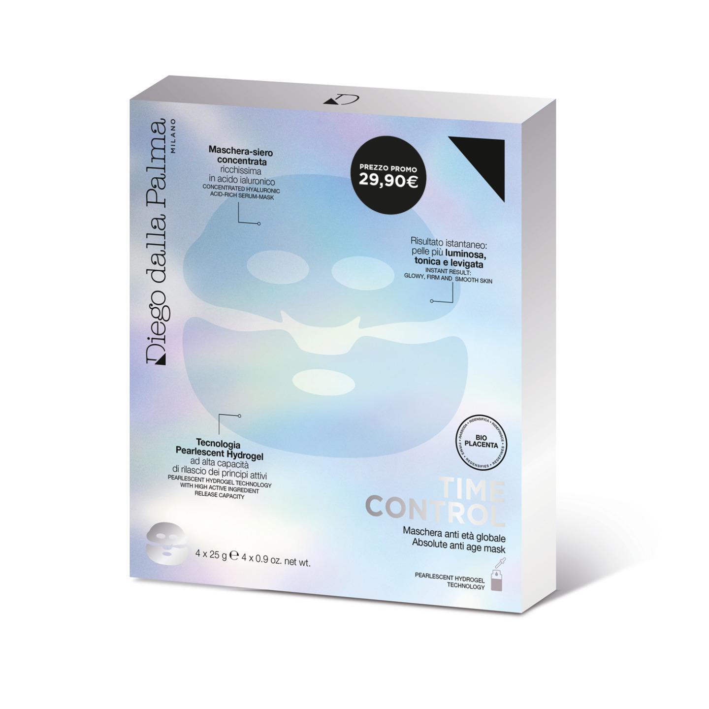 diego dalla palma ddpalma time control mask 4x25g - foto 1 Confezione DIEGO DALLA PALMA TIME CONTROL MASK formato 4x25g