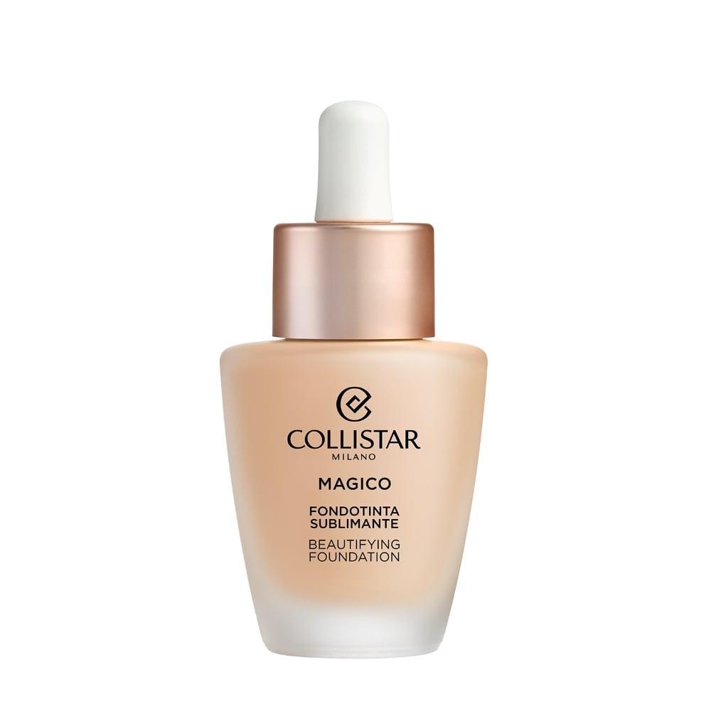 collistar collistar f.tinta magico 2n 30ml - foto 1 Bottiglia fondotinta liquido COLLISTAR Magico 2N, colore neutro chiaro, con contagocce bianco e fascia dorata
