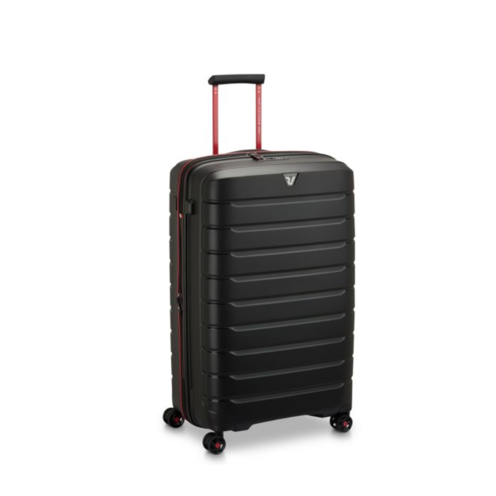Trolley nero Roncato B-Flying Move 68cm con manico telescopico e rotelle
