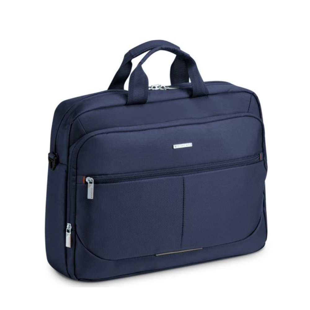 Borsa porta PC 15.6 RONCATO Easy Office 2.0 blu notte con maniglie e tracolla