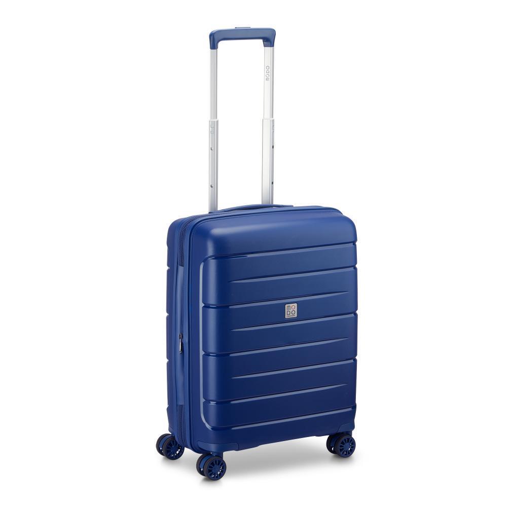 Trolley da cabina Roncato Starlight 3.0 blu scuro con manico e ruote