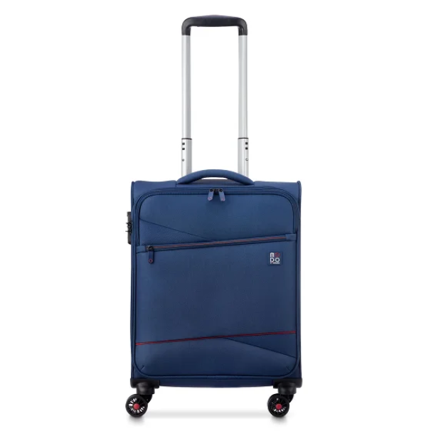 Trolley cabina Roncato Eclipse 2.0 55cm blu scuro, maniglia alluminio, 4 ruote