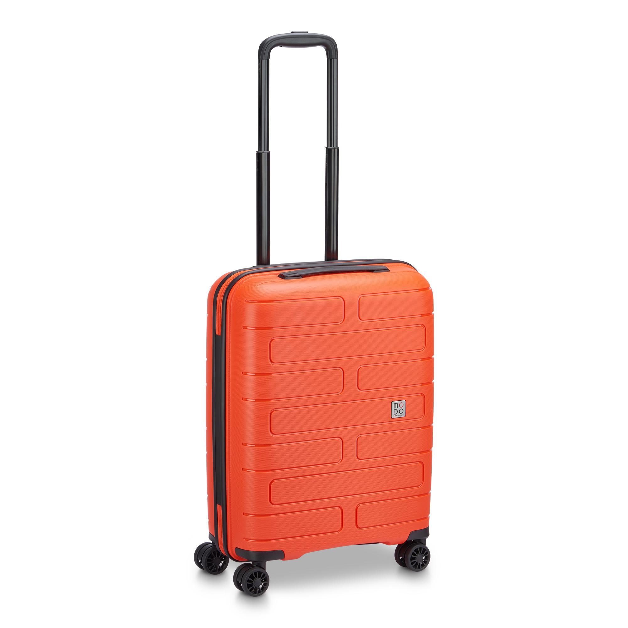 roncato roncato trolley piccolo cabina 4r supernova 2.0 55/20cm 42202312 orange - foto 1 Trolley cabina RONCATO Supernova 2.0 arancione, vista 3/4 anteriore