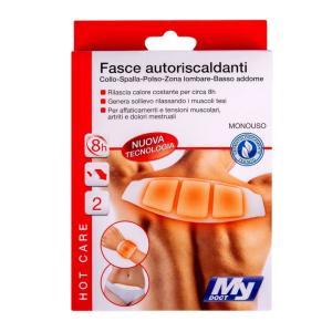 T fasce riscaldanti collo/spalla/polso 2pz