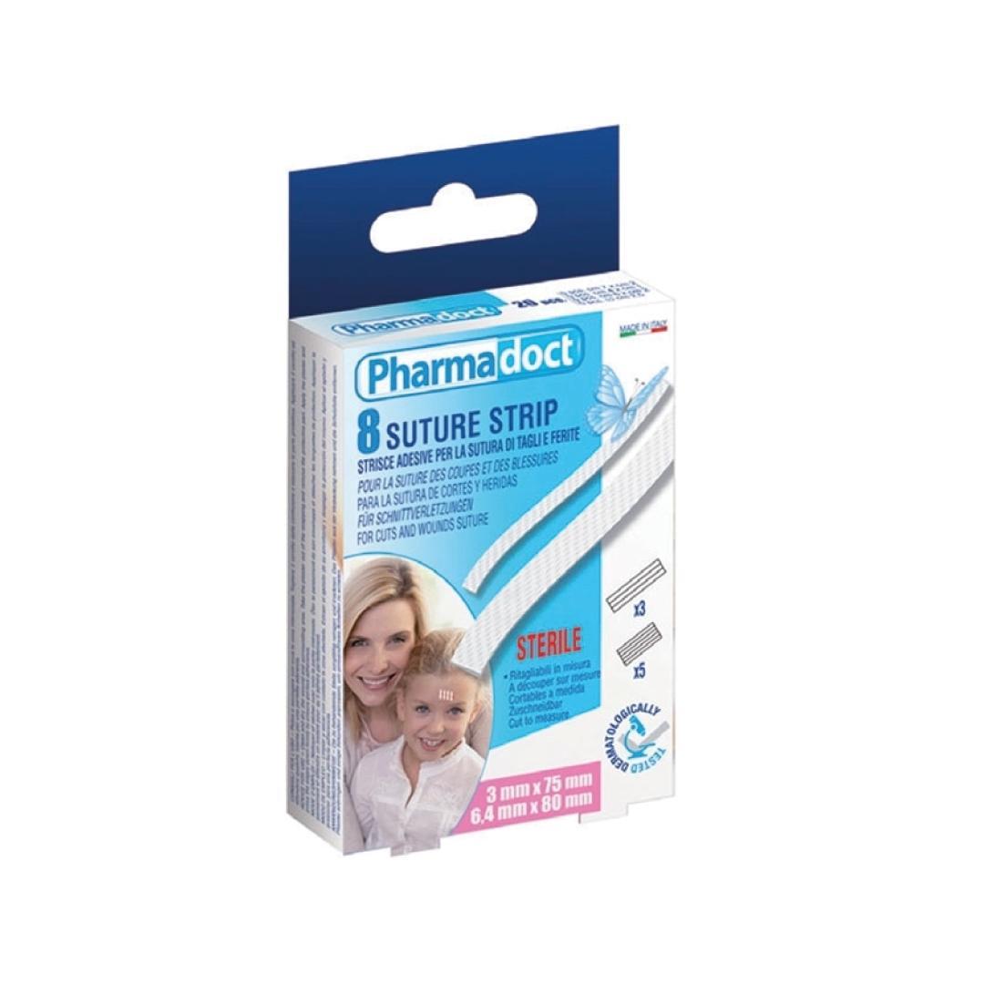pharmadoc pharmadoct speciali sutura cerotti sterili bianco 8pz 78189 - foto 1