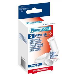 T bende elastiche 4m x 6cm 2pz+fermaglio-box da 6pz 78038