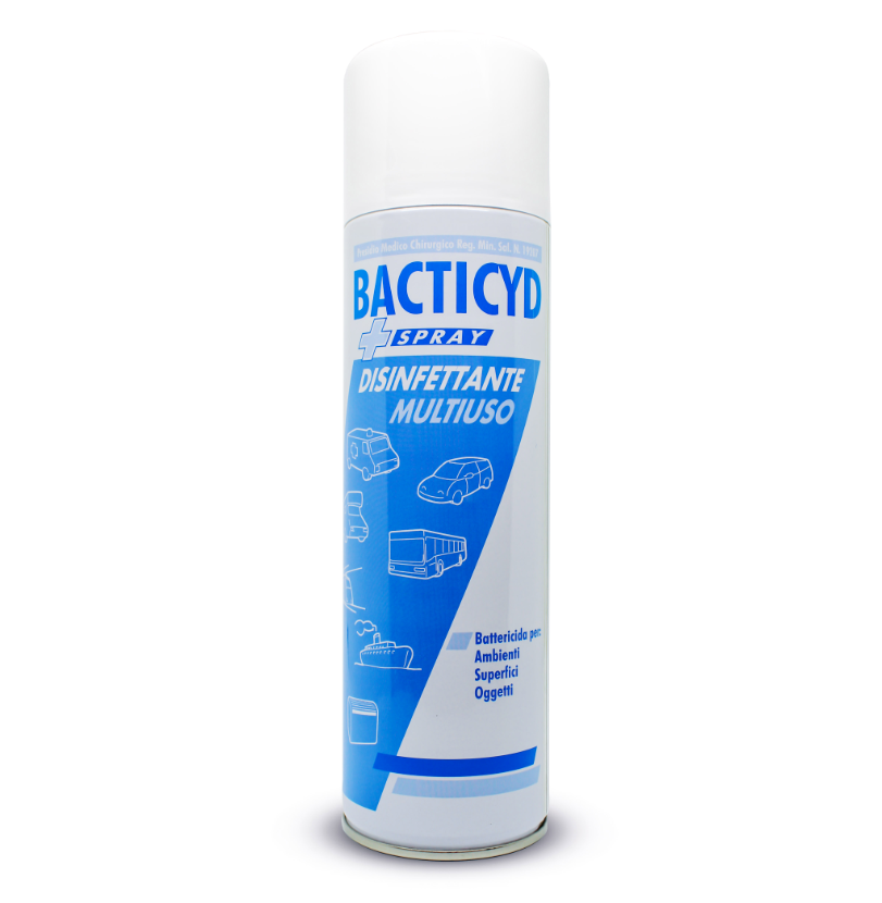Spray disinfettante Bactisine 500ml per la pulizia e igienizzazione