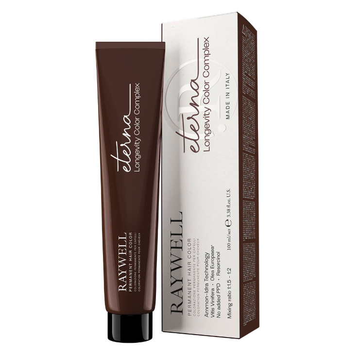 RAYWELL TINTA ETERNA LONGEVITY COLOR COMPLEX 100ML 4.0 MARRONE raywell-tinta-eterna-longevity-color-complex-100ml-4.0-marrone