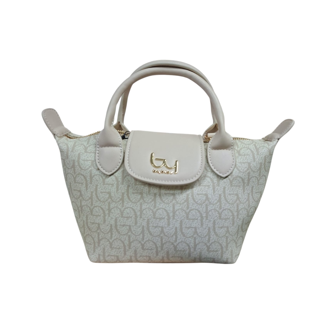 byblos-borsa-donna-notredame-sabbia Borsa donna Byblos Notredame sabbia, vista frontale