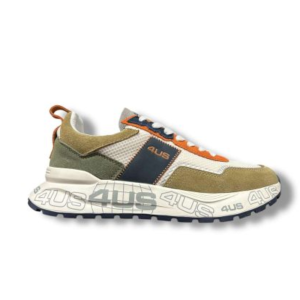 Sneakers uomo green 4us-13 ge8u1 41