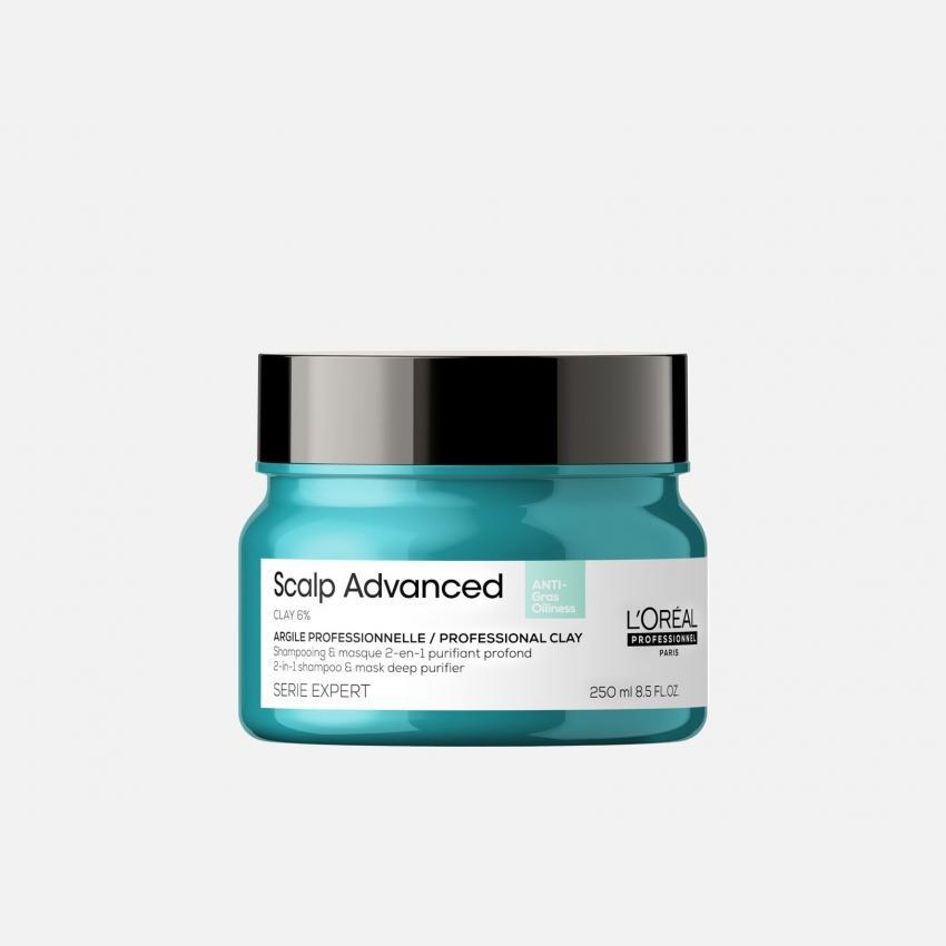 l'oreal loreal scalp advanced maschera cute grassa 250ml - foto 1