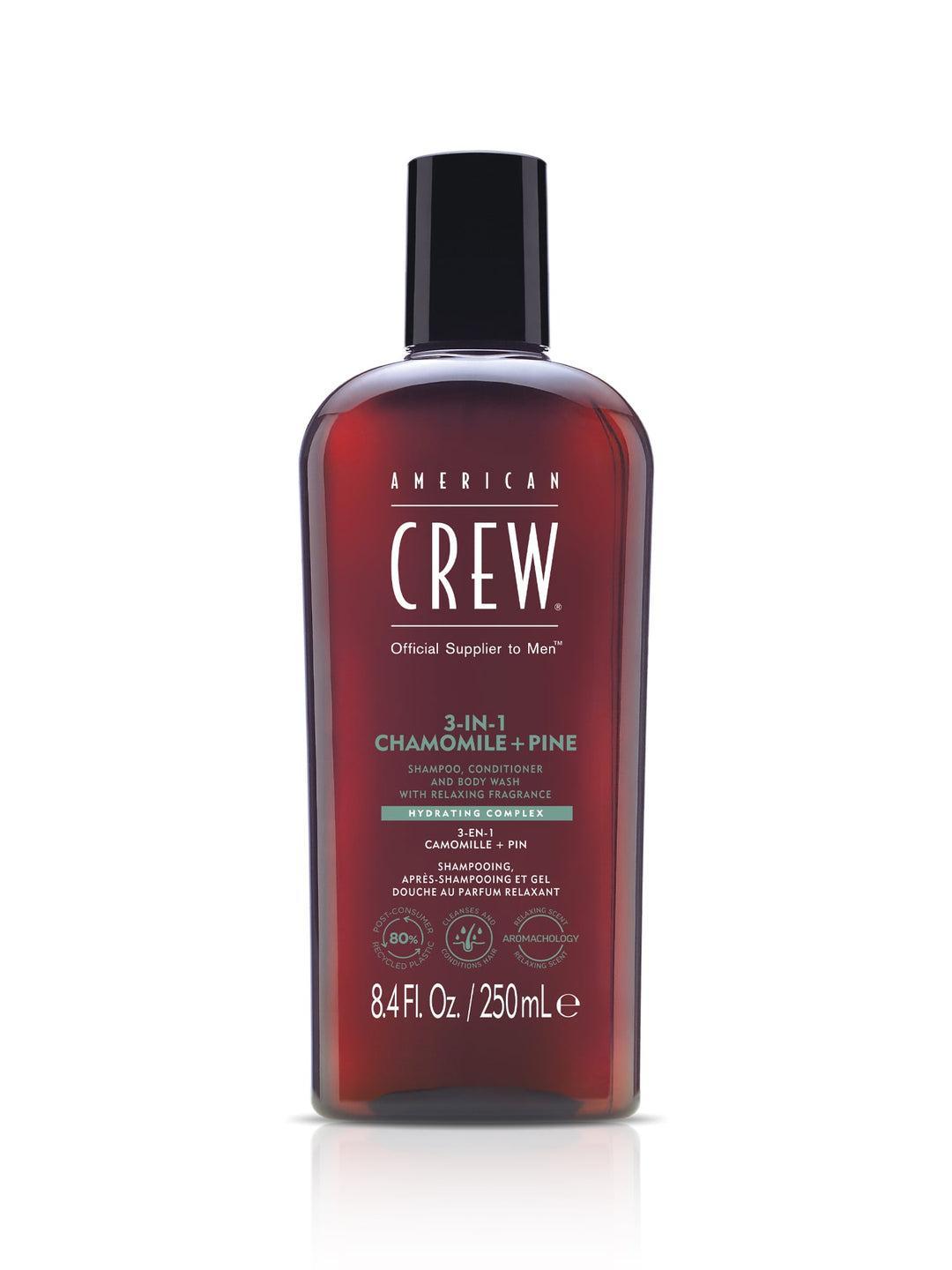 american crew american crew 3in1 chamomile + pine 450ml - foto 1 american crew american crew 3in1 chamomile + pine 450ml - foto 1
